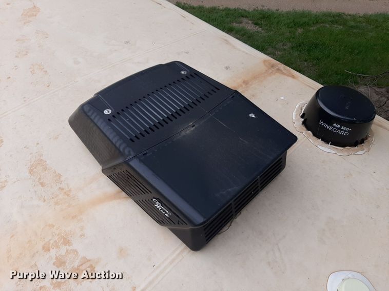 image for item DQ7055 2022 Keystone Raptor toy hauler camper