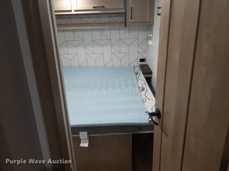 image for item DQ7055 2022 Keystone Raptor toy hauler camper