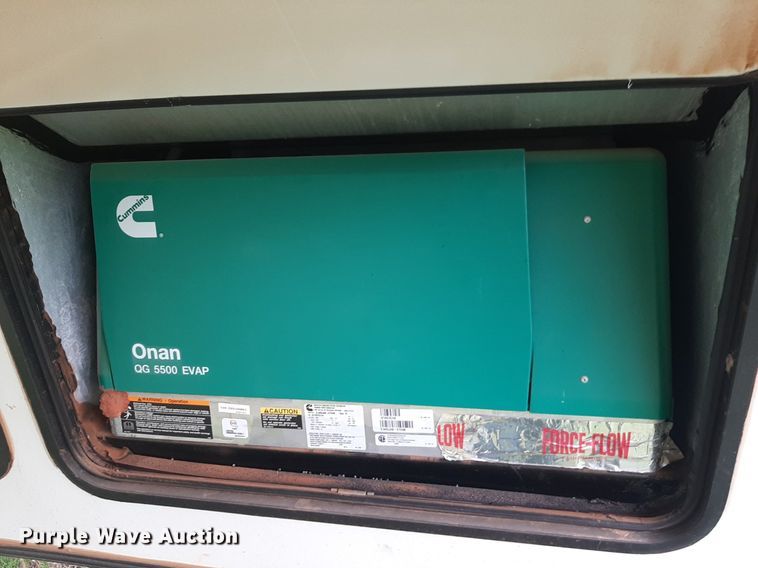 image for item DQ7055 2022 Keystone Raptor toy hauler camper