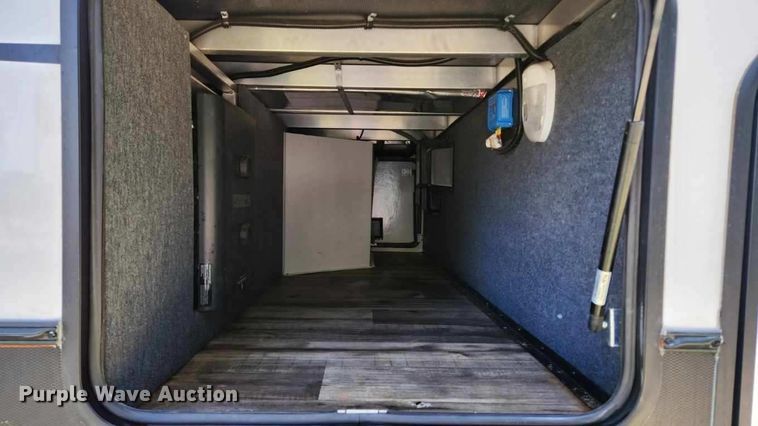 image for item DQ7055 2022 Keystone Raptor toy hauler camper