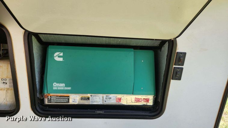 image for item DQ7055 2022 Keystone Raptor toy hauler camper