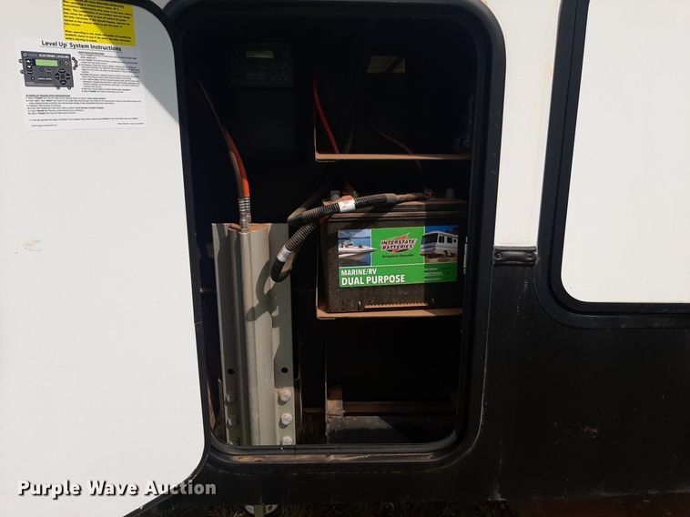 image for item DQ7055 2022 Keystone Raptor toy hauler camper