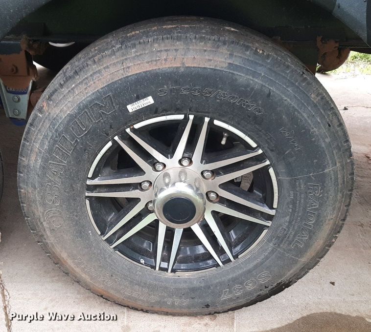 image for item DQ7055 2022 Keystone Raptor toy hauler camper