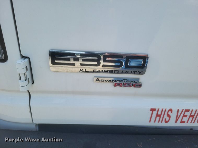 image for item DR4783 2012 Ford  E350 Super Duty XL van