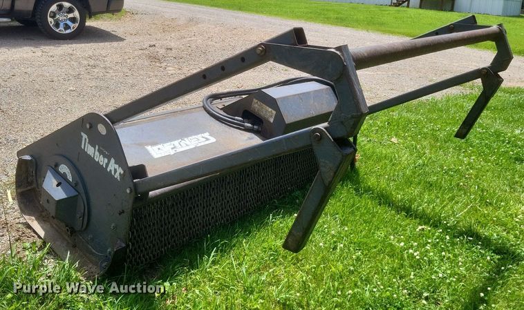 image for item DR4798 Loftness Timber AX skid steer mulcher