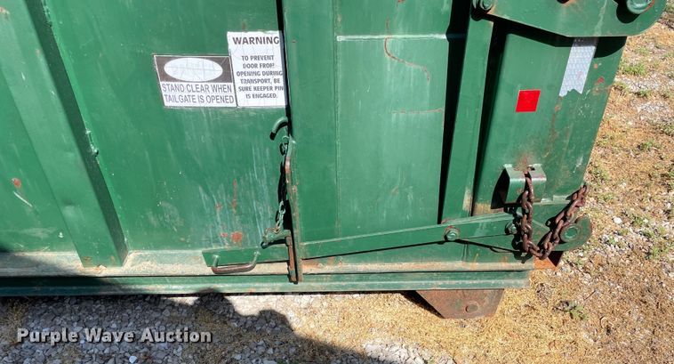 image for item DS5548 Wastequip May Fab roll-off container 