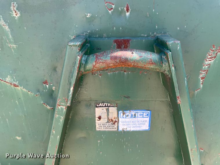 image for item DS5548 Wastequip May Fab roll-off container 