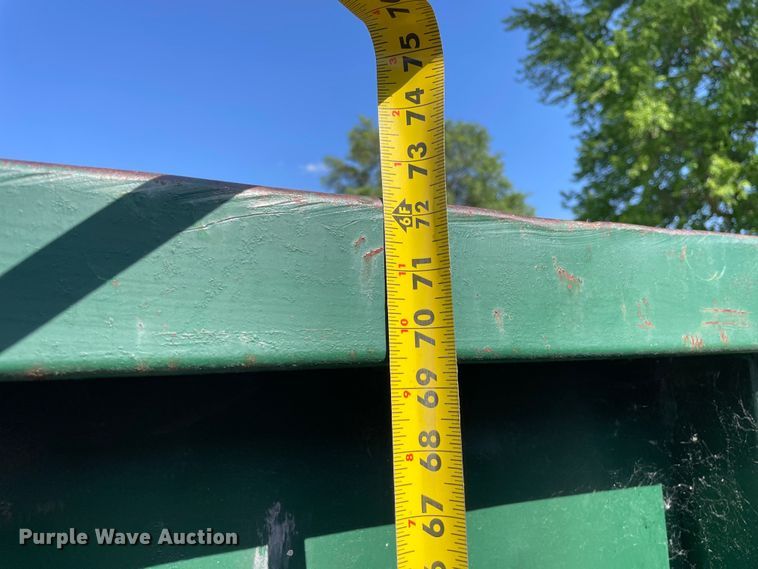 image for item DS5548 Wastequip May Fab roll-off container 