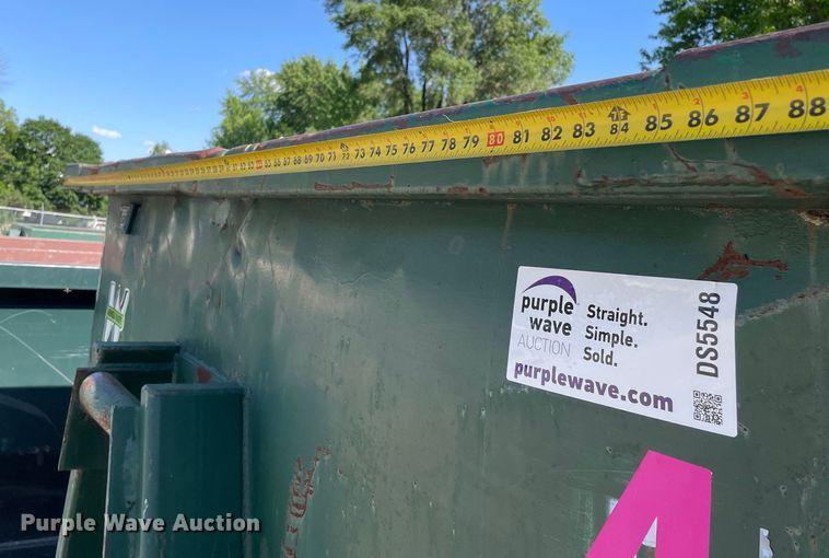 image for item DS5548 Wastequip May Fab roll-off container 