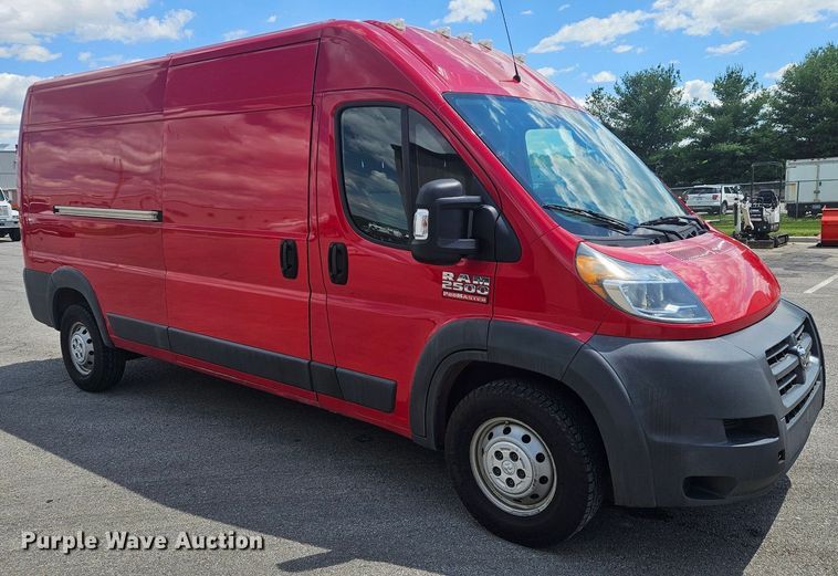 image for item DS6485 2015 Ram Promaster 2500 van
