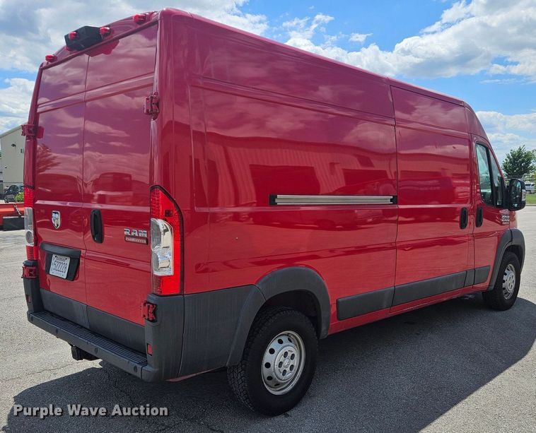 image for item DS6485 2015 Ram Promaster 2500 van