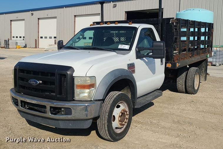 image for item DS7331 2008 Ford F550 Super Duty XL  flatbed truck