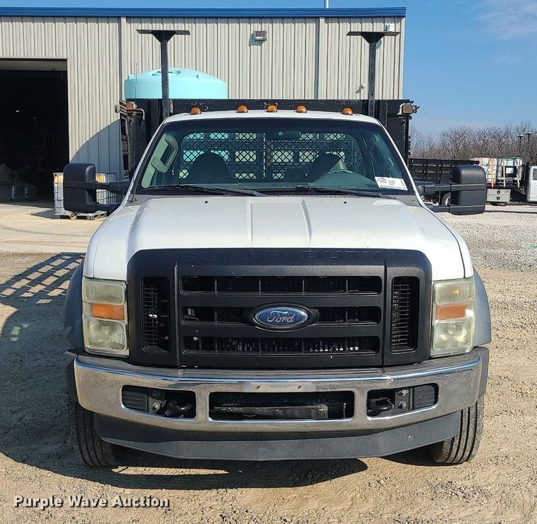image for item DS7331 2008 Ford F550 Super Duty XL  flatbed truck
