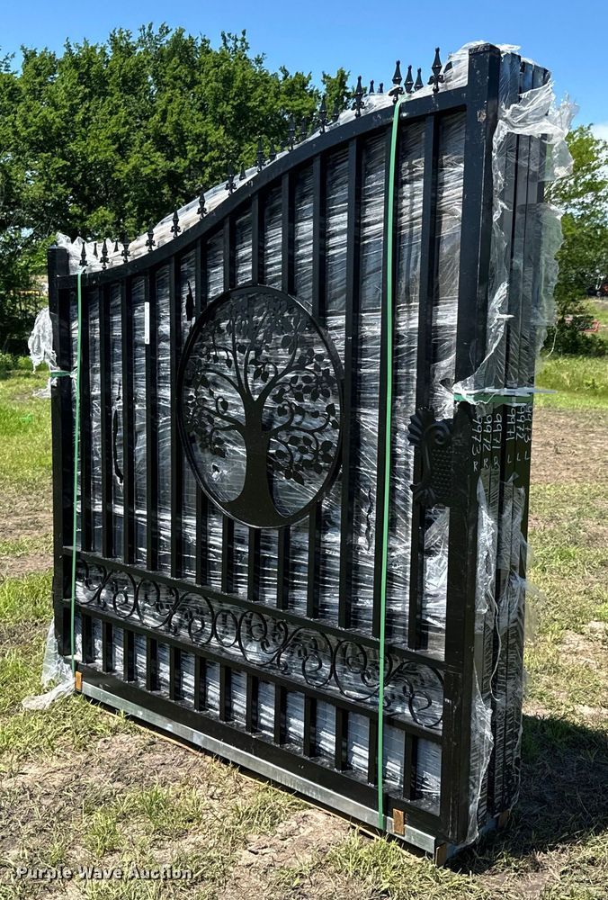 image for item DX0510 (3) sets of wrought iron gates