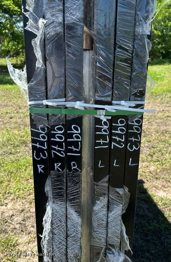 image for item DX0510 (3) sets of wrought iron gates