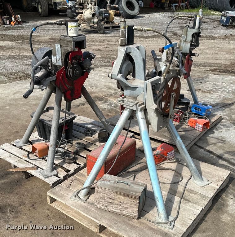 image for item DX0563 Victaulic AGS (3) pipe roll groovers