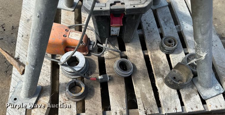 image for item DX0563 Victaulic AGS (3) pipe roll groovers