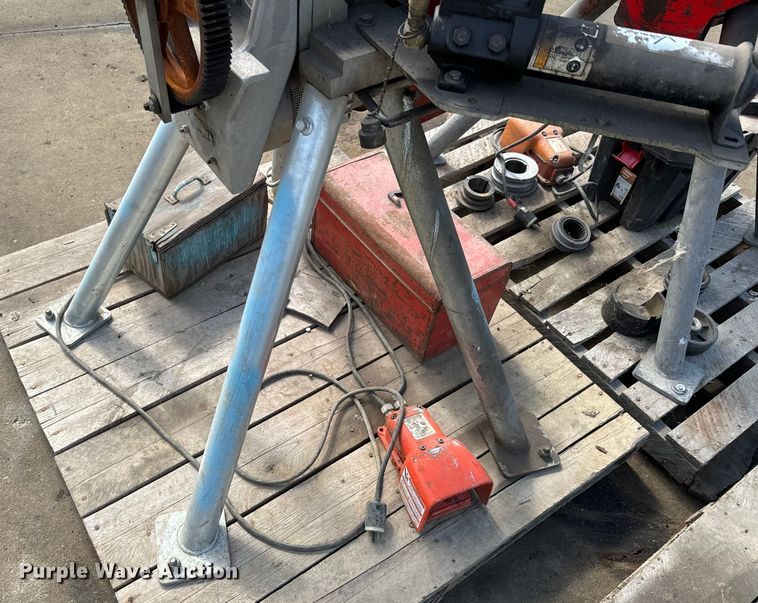 image for item DX0563 Victaulic AGS (3) pipe roll groovers