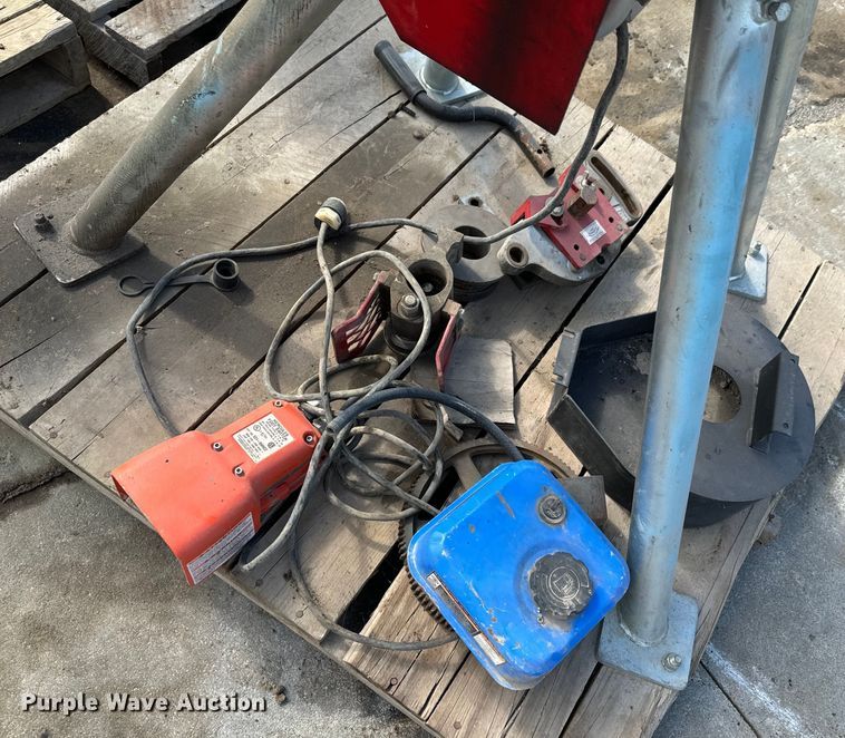 image for item DX0563 Victaulic AGS (3) pipe roll groovers