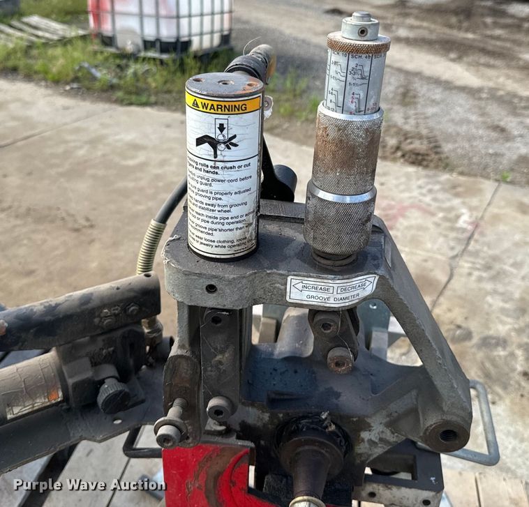 image for item DX0563 Victaulic AGS (3) pipe roll groovers