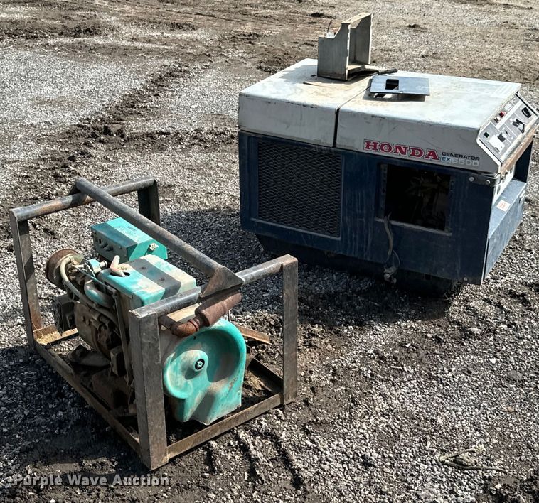 image for item DX0568 Honda EX5500 generator