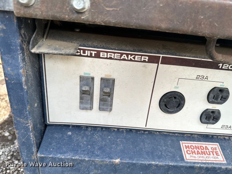 image for item DX0568 Honda EX5500 generator