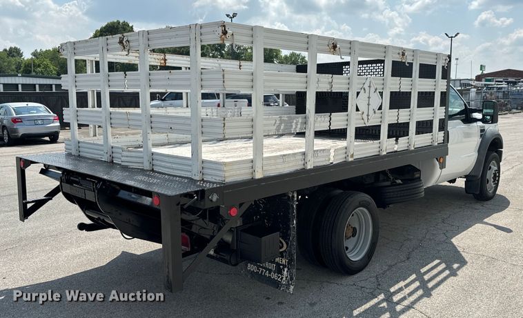 image for item DX0575 2008 Ford F450 Super Duty XL flatbed truck