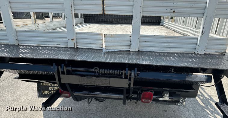 image for item DX0575 2008 Ford F450 Super Duty XL flatbed truck