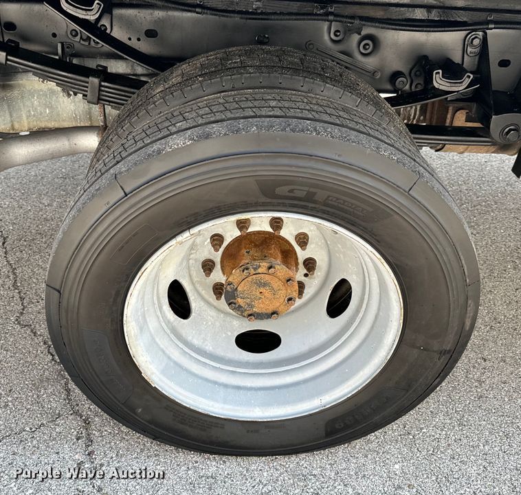 image for item DX0575 2008 Ford F450 Super Duty XL flatbed truck