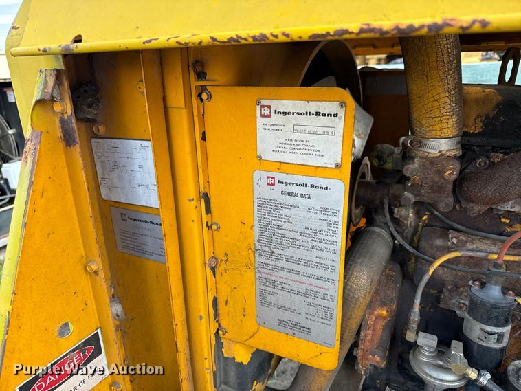 image for item DX0580 Ingersoll Rand Gyro-Flo 160 air compressor