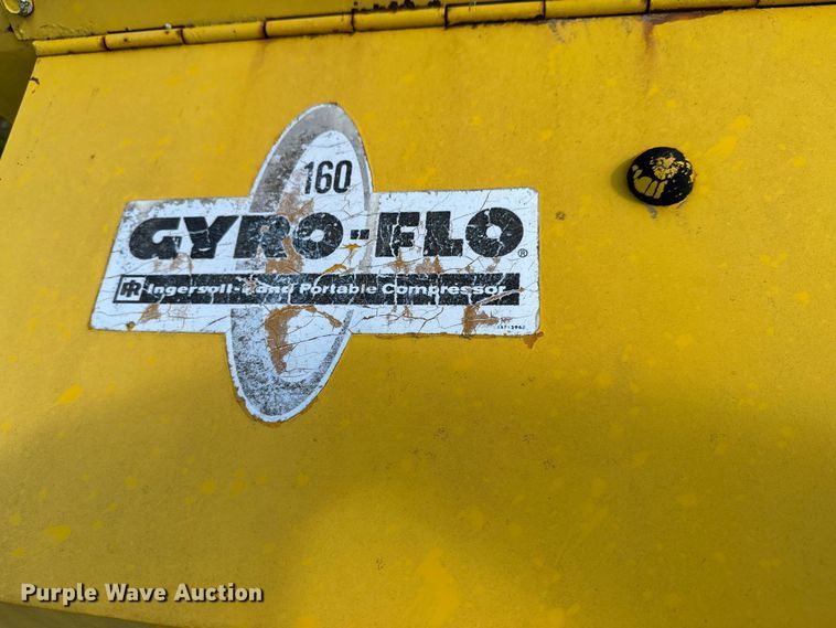 image for item DX0580 Ingersoll Rand Gyro-Flo 160 air compressor