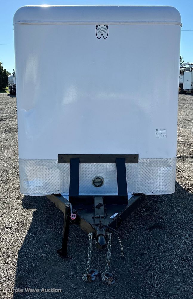 image for item EG1546 2003 W-W  enclosed cargo trailer