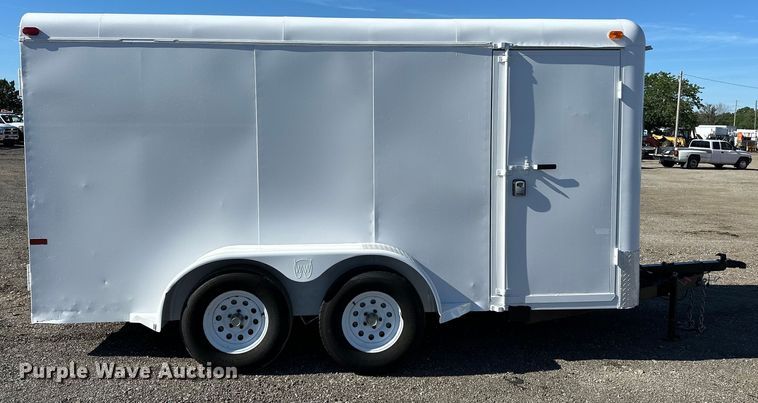 image for item EG1546 2003 W-W  enclosed cargo trailer