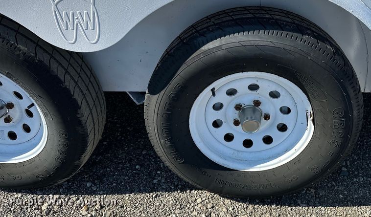 image for item EG1546 2003 W-W  enclosed cargo trailer