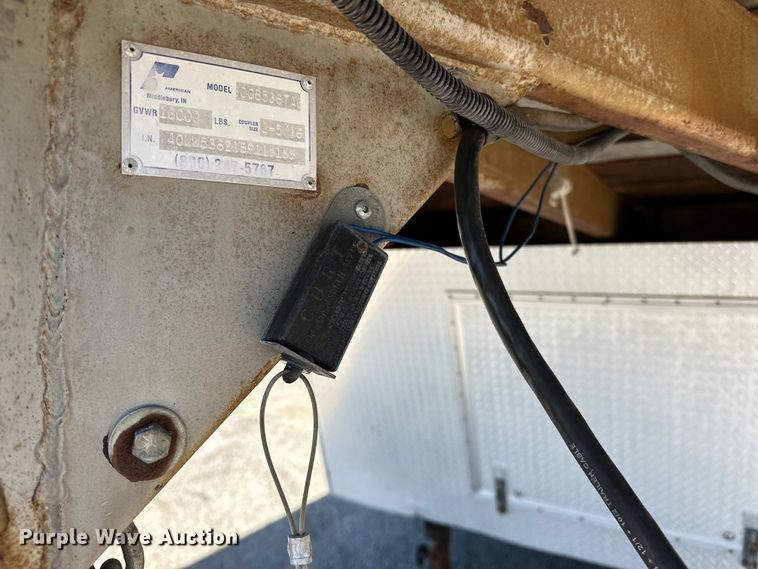 image for item EG1552 2005 Pace American  Shadow GT  enclosed cargo trailer