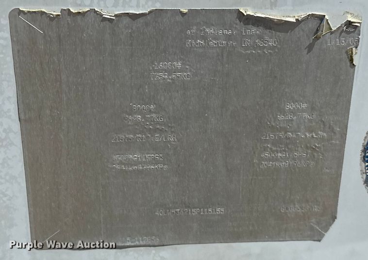 image for item EG1552 2005 Pace American  Shadow GT  enclosed cargo trailer