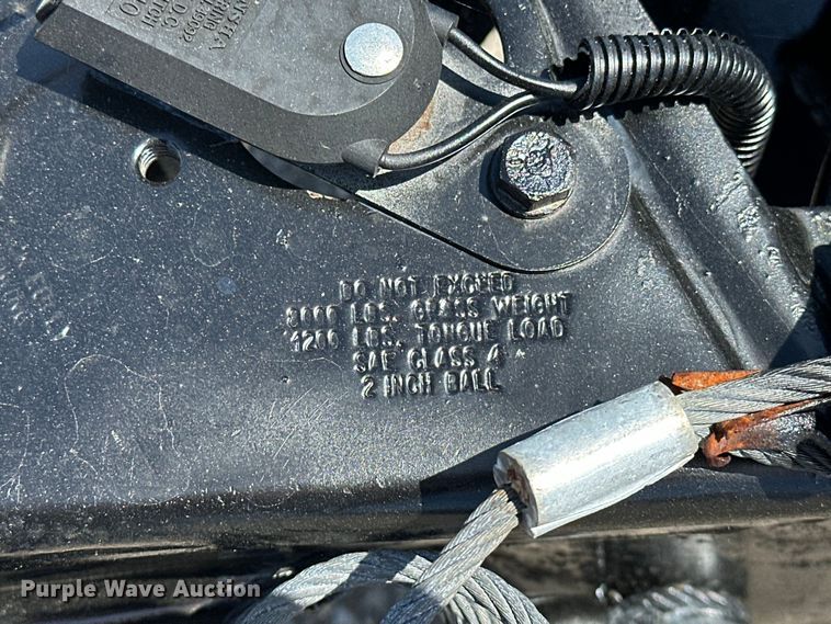 image for item EG1554 2005 Advanced MFG  & Power Systems Utility trailer