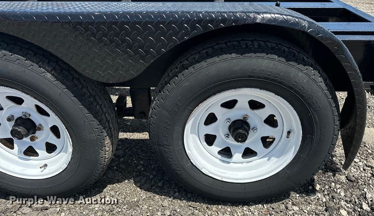 image for item EG1554 2005 Advanced MFG  & Power Systems Utility trailer