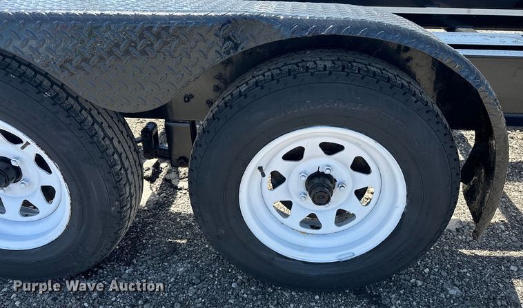 image for item EG1554 2005 Advanced MFG  & Power Systems Utility trailer