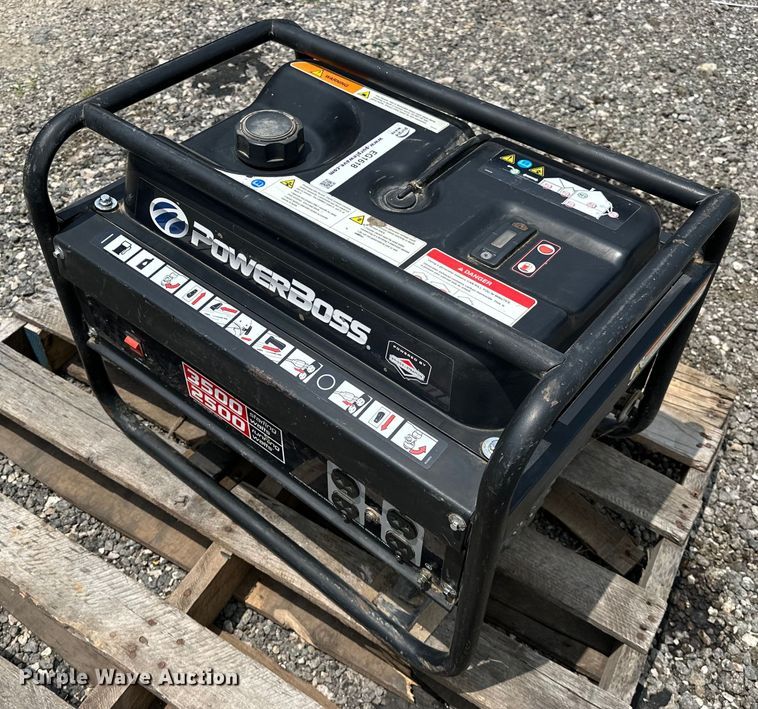 image for item EG1618 PowerBoss 030628 generator