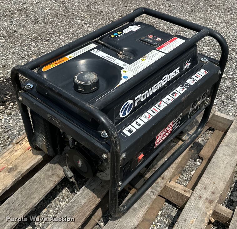 image for item EG1618 PowerBoss 030628 generator