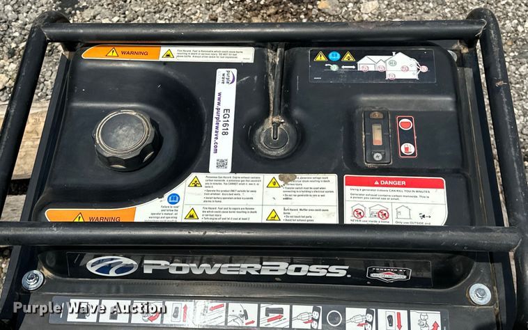 image for item EG1618 PowerBoss 030628 generator