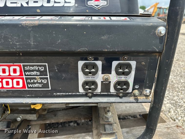 image for item EG1618 PowerBoss 030628 generator