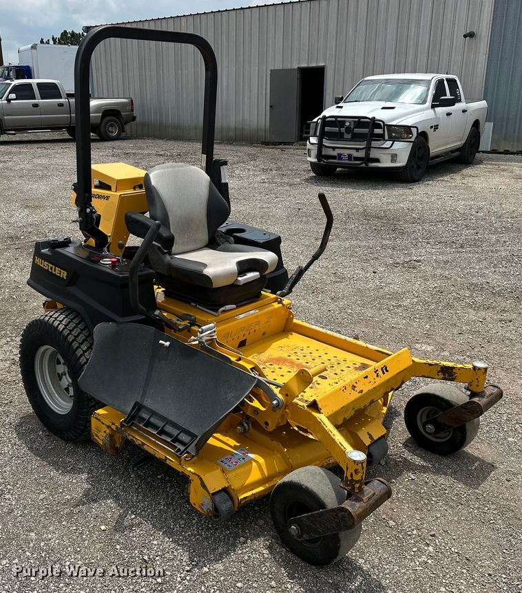 image for item EG1619 2018 Hustler Super Z HyperDrive  ZTR lawn mower