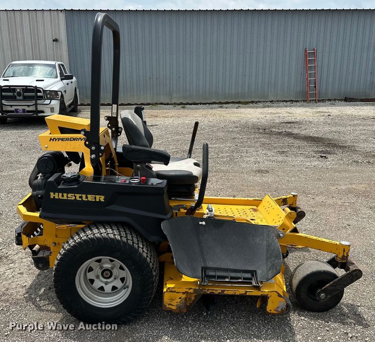 image for item EG1619 2018 Hustler Super Z HyperDrive  ZTR lawn mower
