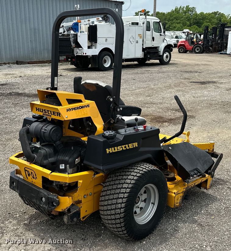 image for item EG1619 2018 Hustler Super Z HyperDrive  ZTR lawn mower
