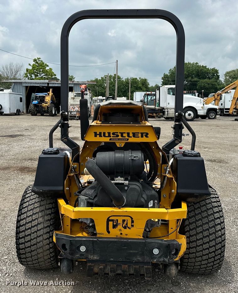 image for item EG1619 2018 Hustler Super Z HyperDrive  ZTR lawn mower