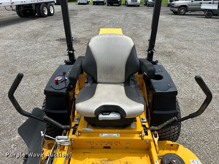 image for item EG1619 2018 Hustler Super Z HyperDrive  ZTR lawn mower