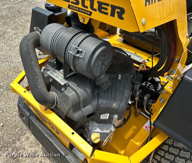 image for item EG1619 2018 Hustler Super Z HyperDrive  ZTR lawn mower