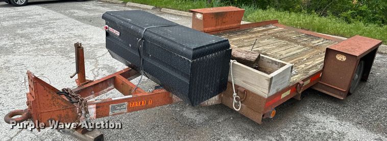 image for item EH6751 1998 Belshe WB-1 equipment trailer